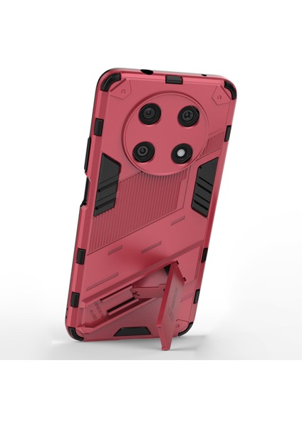 Huawei Enjoy 50 Pro 4g/nova Y90 4g Darbeye Dayanıklı Kılıf Kickstand Pc+Tpu Hibrit Telefon Kılıfı Düşmeye Lı Kapak-Gül (Yurt Dışından) indirimleri