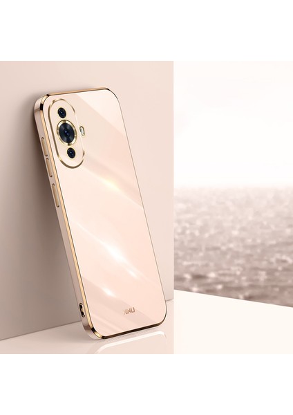 Xınlı Düşmeye Karşı Telefon Kılıfı Huawei Nova 11/nova 12S 4g/nova 12 Lite 4g, Elektrokaplamalı Hassas Lens Kesik Tpu Kapak-Pembe (Yurt Dışından) indirimleri