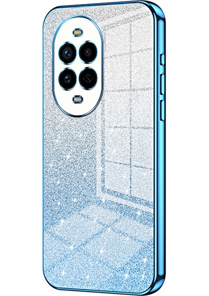 Huawei Nova 13 Pro 5g Kılıf Galvanik Degrade Parıltılı Tpu Telefon Kılıfı-Mavi (Yurt Dışından)