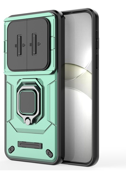 Huawei Mate 70 Kılıf Pc+Tpu Kickstand Telefon Koruyucu Lens Kapağı Ile-Yeşil (Yurt Dışından) fiyatları