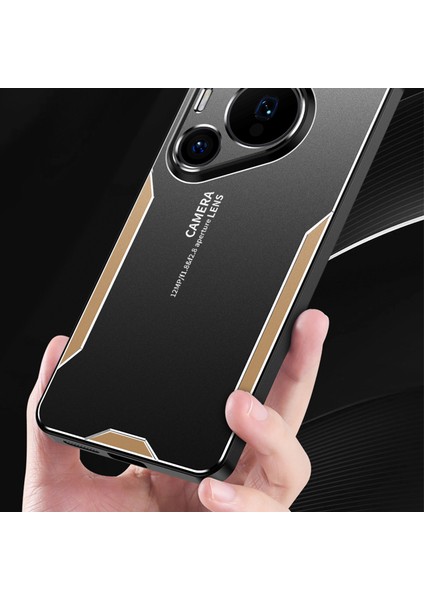 Huawei Pura 70 Kılıf Alüminyum Alaşım + Pc + Tpu Düşmeye Karşı Telefon Kılıfı - Mavi (Yurt Dışından) fırsatları