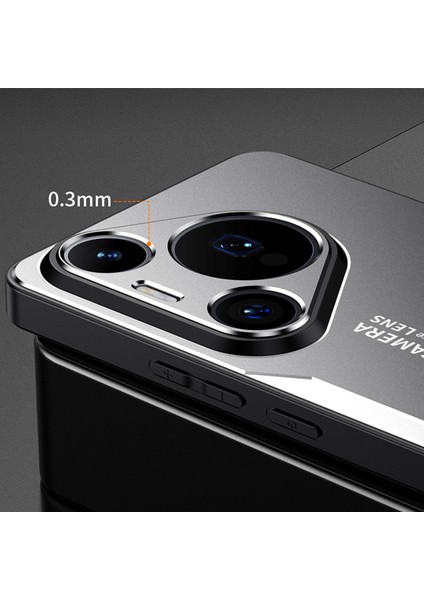 Huawei Pura 70 Kılıf Alüminyum Alaşım + Pc + Tpu Düşmeye Karşı Telefon Kılıfı - Mavi (Yurt Dışından) indirimleri