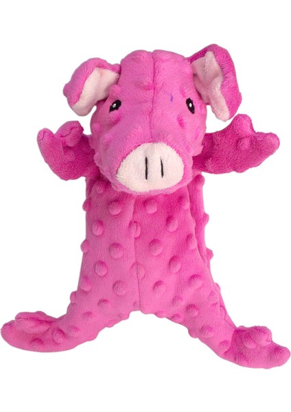Öten Peluş Köpek Oyuncağı, Domuz 20 Cm