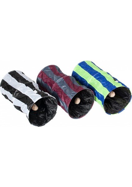 Karlıe Kedi Tüneli 50x25cm Karışık Renkli