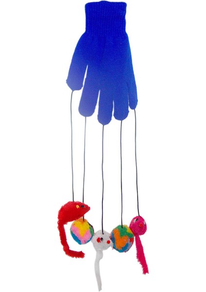 Kedi Oyuncaklı Eldiven