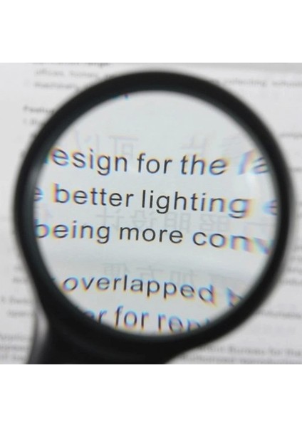 3 LED Işıklı 3X75 mm 45X22 mm El Büyüteç indirimleri