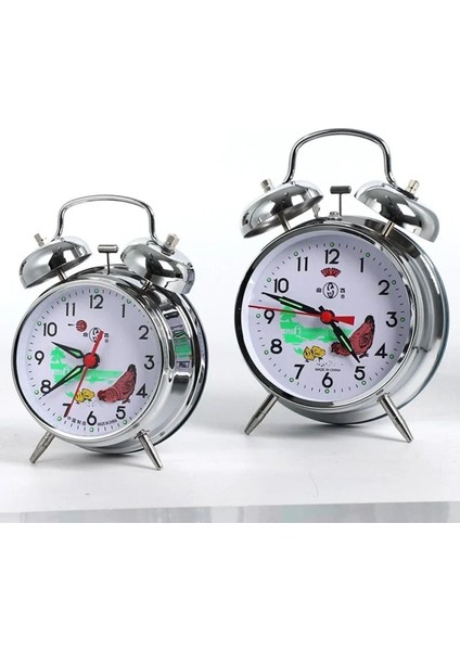 Nostaljik Bakır Görünümlü Kurmalı Metal Çalar Saat, Tavuk Figürlü Anı Saati fırsatları