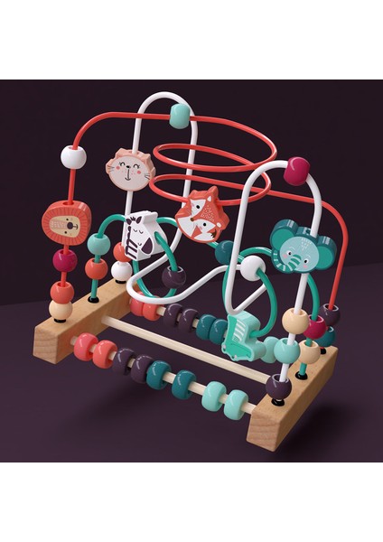 Bebek Ahşap Hız Treni Boncuk Labirent Yürümeye Başlayan Erken Öğrenme Eğitim Bulmaca Çocuk Matematik Oyuncak 1 2 3 Yaşında (Yurt Dışından)