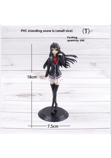 Anime Yukishita Yukino Gençliğimin Aşk Hikayesi Şasi Modeli Dekoratif Süsler (Yurt Dışından)