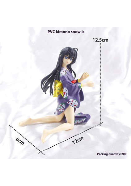Anime Yukishita Yukino Gençliğimin Aşk Hikayesi Şasi Modeli Dekoratif Süsler (Yurt Dışından)