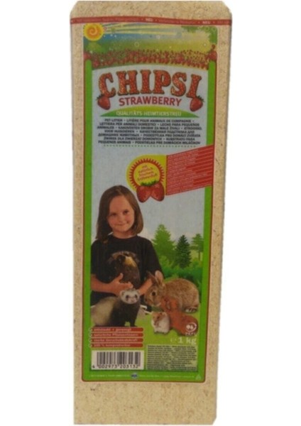 Çilekli Kemirgen Talaşı 15 Lt 1Kg
