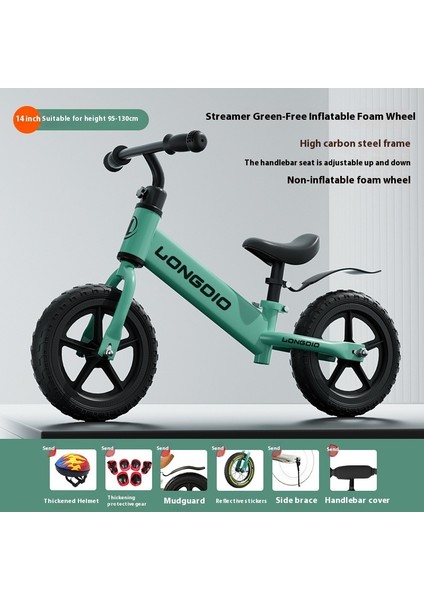 Çocuk Denge Arabası Bebek Yürümeye Başlayan Scooter 2-5 Yaş Pedalsız Bisiklet Oyuncak Scooter (Yurt Dışından)