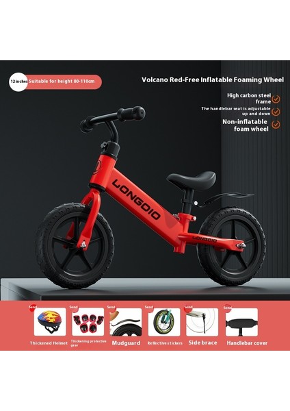 Çocuk Denge Arabası Bebek Yürümeye Başlayan Scooter 2-5 Yaş Pedalsız Bisiklet Oyuncak Scooter (Yurt Dışından)
