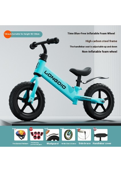 Çocuk Denge Arabası Bebek Yürümeye Başlayan Scooter 2-5 Yaş Pedalsız Bisiklet Oyuncak Scooter (Yurt Dışından)