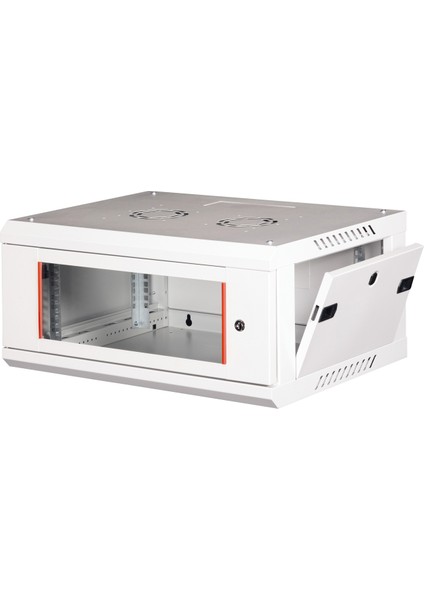 - 4u 19" Duvar Tipi Rack Kabinet – Genişlik: 600 mm | Derinlik: 450 mm – Açık Gri