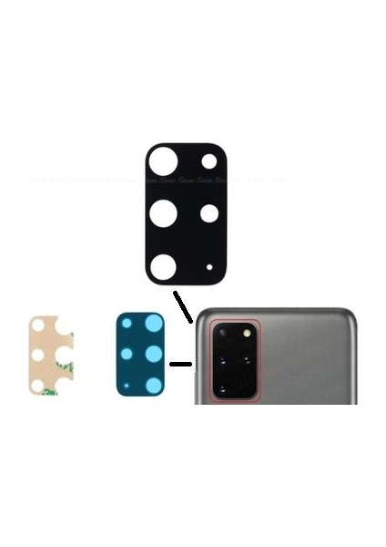 Samsung S20 Plus Kamera Lens Camı
