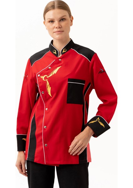 Crenata Şef Aşçı Ceketi - Şık ve Dayanıklı, Nefes Alabilir, Profesyonel Mutfak Kullanımı Için fiyatları