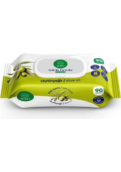 Islak Havlu 90'lı Zeytinyağlı 9X90