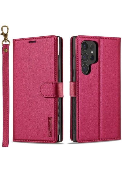 Samsung Galaxy S24 Için Flip Case Ultra Kickstand Pu Deri Cüzdan Kılıf 2 (Yurt Dışından)