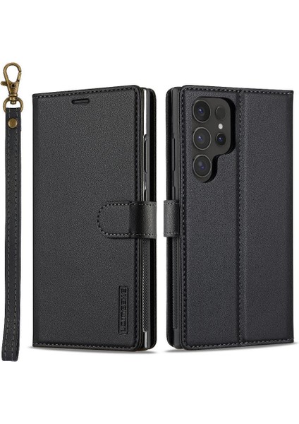 Samsung Galaxy S24 Için Flip Case Ultra Kickstand Pu Deri Cüzdan Kılıf 2 (Yurt Dışından) modelleri
