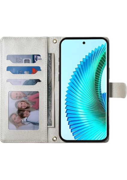 Onur Için Flip Case 400 Darbeye Deri Kılıf Cüzdan Zarif Çift Sapanlar (Yurt Dışından) fırsatları