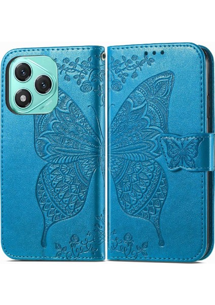 Onur 400LITE Çok Renkli Kelebek Iş Cüzdan Kanat Için Flip Case (Yurt Dışından)