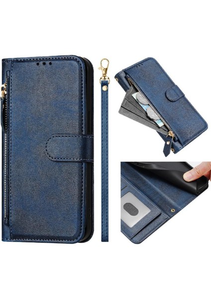 Samsung Galaxy S21 Artı 5g Için Flip Case Kart Tutucu Fermuar Pu Deri (Yurt Dışından) fırsatları