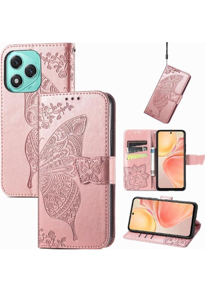 Onur 400LITE Çok Renkli Kelebek Iş Cüzdan Kanat Için Flip Case (Yurt Dışından)