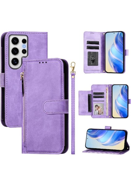 Samsung Galaxy S24 Için Flip Case Ultra 5g Kart Tutucu Pu Deri Manyetik (Yurt Dışından) indirimleri