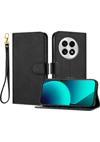 Oneplus 13 Pu Deri Flip Folio Kart Yuvaları Tutucu Cüzdan Için Telefon Kılıfı (Yurt Dışından)