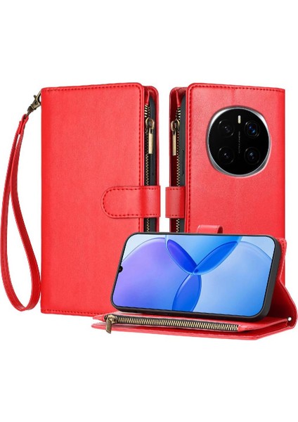 Onur Sihirli 7 Pro Cüzdan Fermuar Için Kılıf Folio Kapak Çanta Kapak Pu Kart (Yurt Dışından)