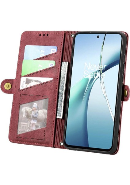 Vivo V50 Için Flip Case Cüzdan Kapak Kapak Darbeye Deri Kılıf Basit (Yurt Dışından) fiyatları