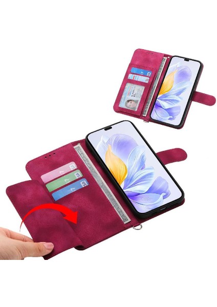 Onur Için Flip Case 400 Darbeye Bileklik Kabartmalı Çoklu Kredi Kartı (Yurt Dışından) indirimleri