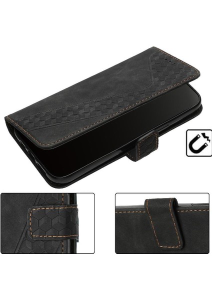 Oneplus 13 Manyetik Kickstand Flip Folio Kart Yuvaları Kapak Için Telefon Kılıfı (Yurt Dışından) modelleri