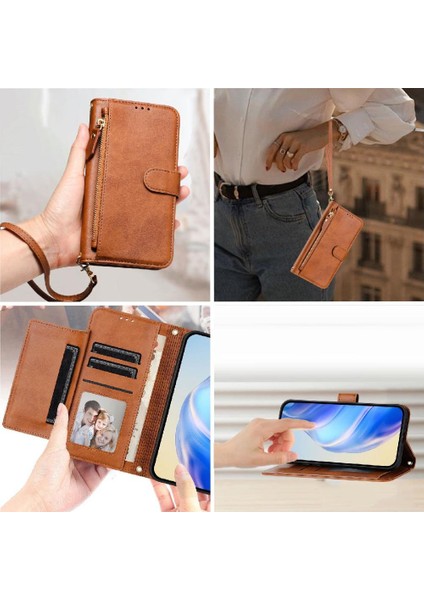 Samsung Galaxy Not 20 Için Flip Case Ultra Pu Deri Manyetik Kart (Yurt Dışından)