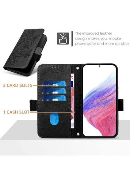 Kredi Kartı Yuvası ile Onur 400 Pro 5g Için Kılıf Pu Deri Manyetik Cüzdan (Yurt Dışından)