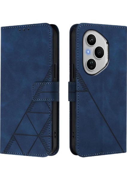Onur Için Kılıf 400 Pro 5g Flip Folio Kitap Koruyucu Pu Deri Cüzdan (Yurt Dışından)