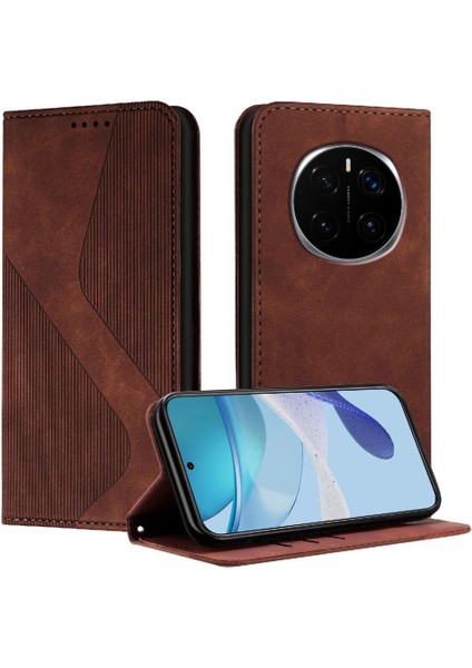 Onur Sihirli 7 Pro Için Kılıf Folio Kapak Manyetik Cüzdan Kickstand Kart Yuvaları (Yurt Dışından)