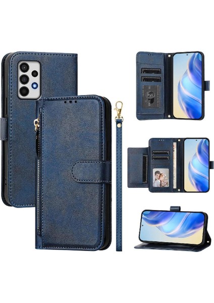 Samsung Galaxy Için Flip Case A52S 5g Kart Tutucu Fermuar Pu Deri (Yurt Dışından) indirimleri