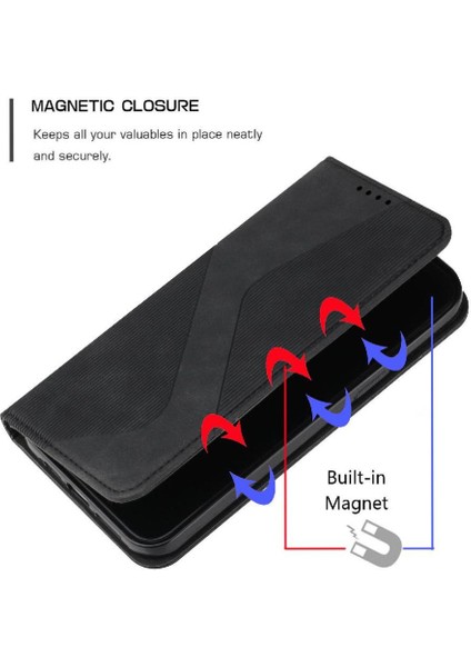 Oneplus 13 Cüzdan Kickstand Pu Deri Kart Yuvaları Tutucu Manyetik Için Kılıf (Yurt Dışından) fırsatları