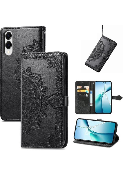 Samsung Galaxy S25 Kenar Basit Iş Flip Kapak Için Flip Case Zarif (Yurt Dışından)