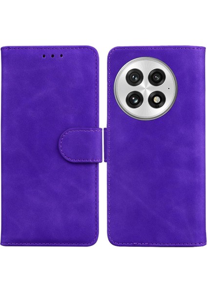 Oneplus 13 Için Flip Case Manyetik Kart Yuvası Standı Tutucu Premium Pu Deri (Yurt Dışından)