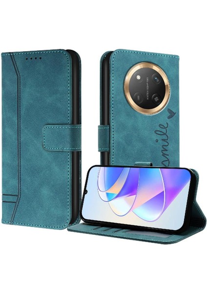 Onur Sihirli 7 Lite Flip Folio Cüzdan Kart Yuvaları Için Telefon Kılıfı Kapak Pu (Yurt Dışından)