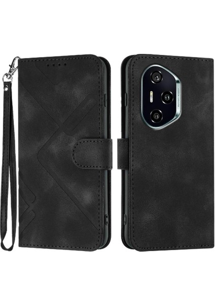 Onur Için Flip Case 400 Manyetik Kapak Pu Deri Flip Cüzdan Kart ile (Yurt Dışından)