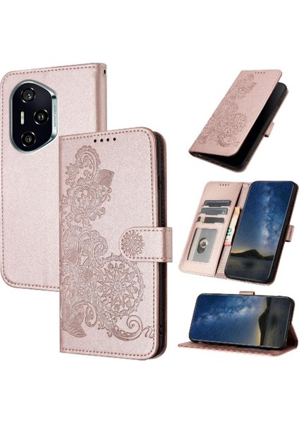 Kart Yuvası Standı ile Onur 400 Için Flip Case Flip Folio Kitap Kickstand Pu (Yurt Dışından)