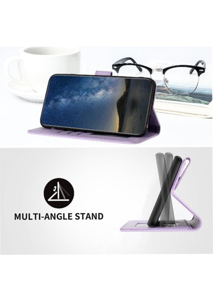 Kart Yuvası Standı ile Onur 400 Için Flip Case Flip Folio Kitap Kickstand Pu (Yurt Dışından) modelleri