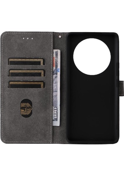 Onur Için Kılıf Sihirli 7 Lite 5g Rfıd Engelleme Flip Folio Cüzdan Pu Deri (Yurt Dışından)