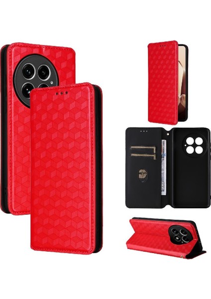 Oneplus 13 5g Cüzdan Manyetik Kapatma Kart Yuvaları Tutucu Pu Için Flip Case (Yurt Dışından)