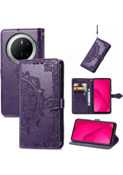 Huawei Mate 70 Flip Kapak Kılıf Için Flip Case Darbeye Zarif (Yurt Dışından)