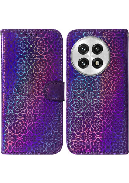 Oneplus 13 Cüzdan Kılıf Için Flip Case Kart Yuvası Standı Tutucu Glitter Pu (Yurt Dışından) indirimleri